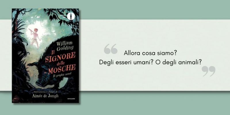 Image: Il signore delle mosche, il graphic novel, di William Golding, adattamento di Aimée De Jongh